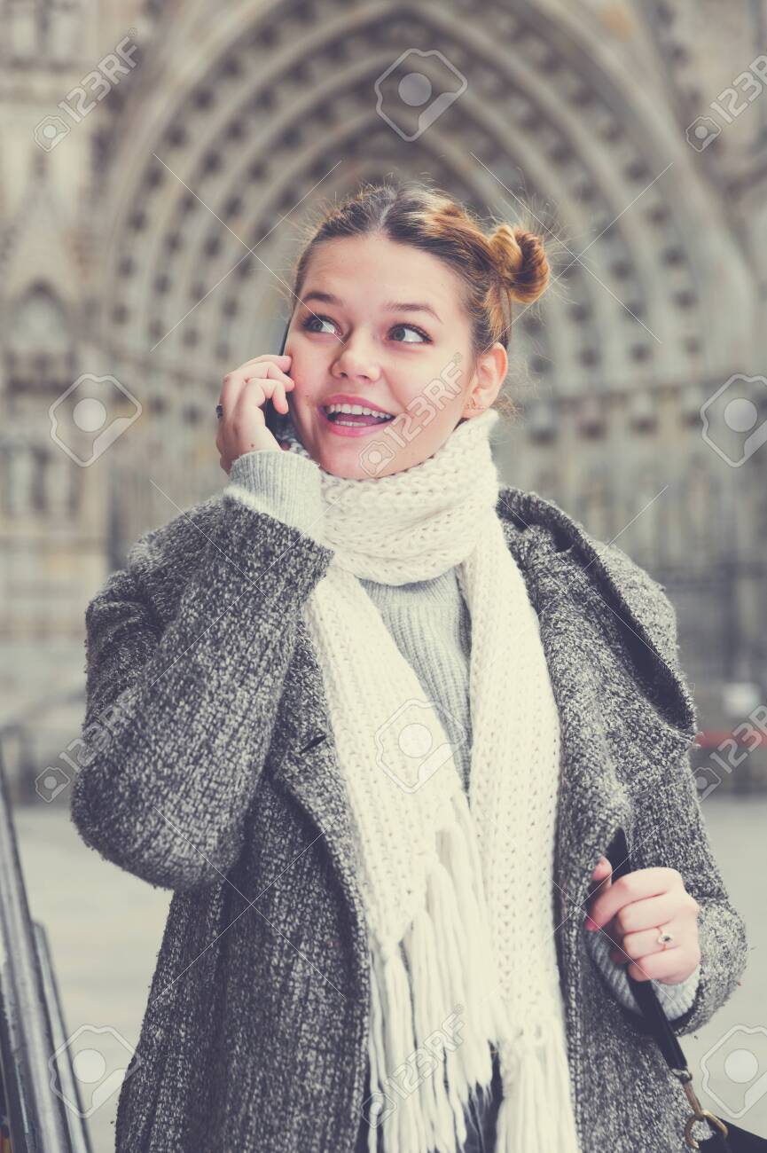 Scarf on coat Clearance