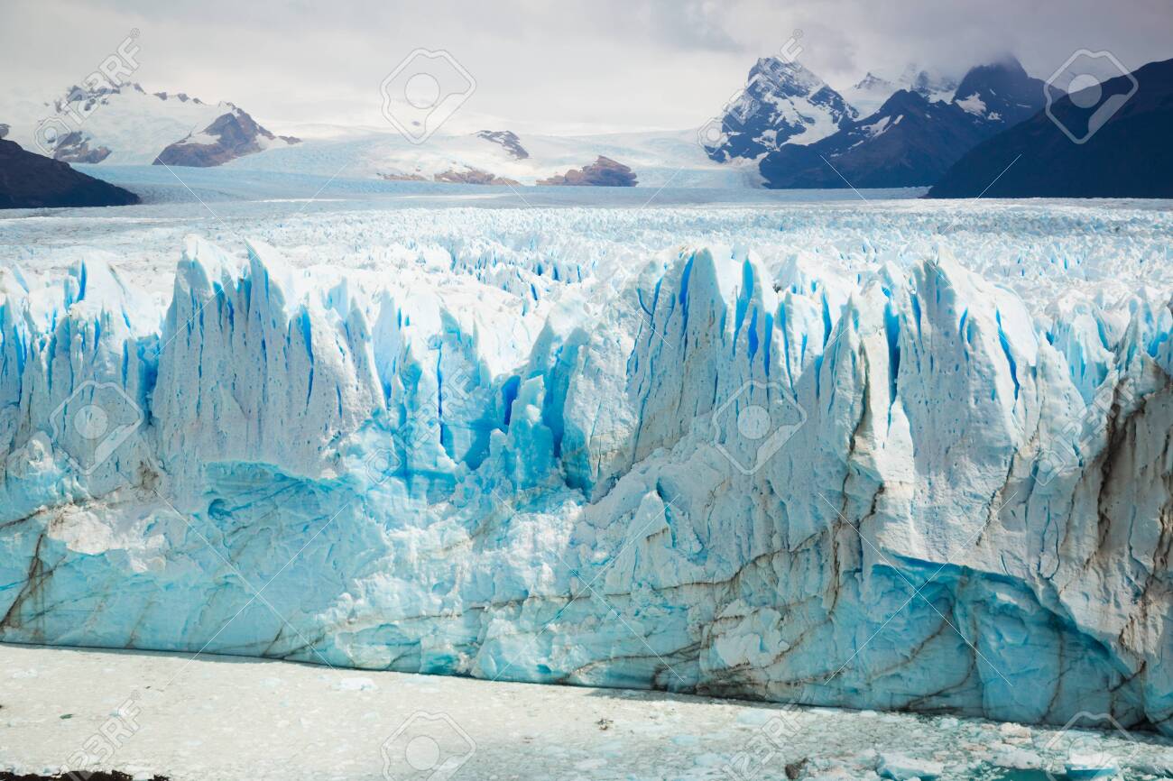 View Of Glacier Perito Moreno Glaciar Perito Moreno Located Stock Photo Picture And Royalty Free Image Image