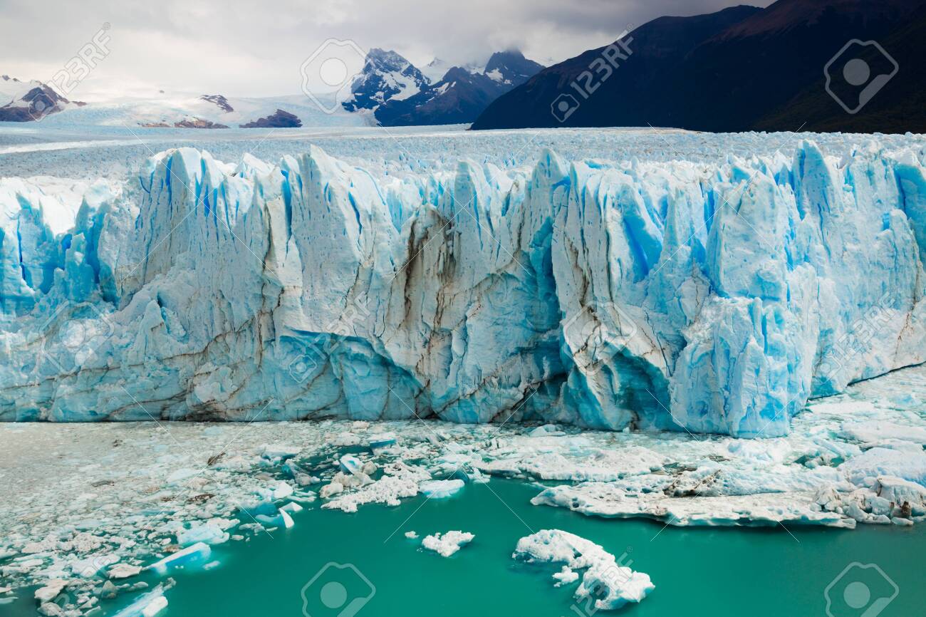 View Of Glacier Perito Moreno Glaciar Perito Moreno Located Stock Photo Picture And Royalty Free Image Image