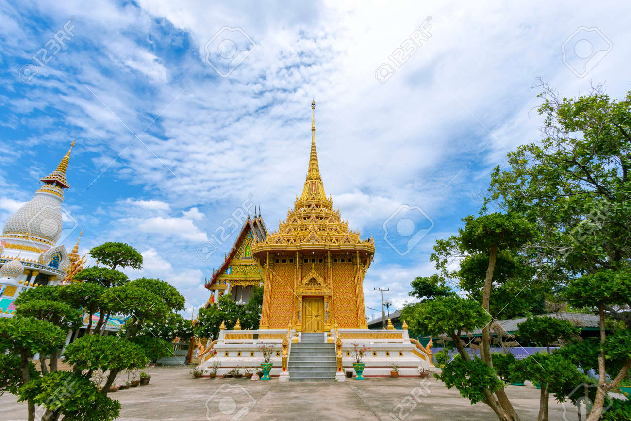 Bangkadi Temple Is A Beautiful Temple In Pathum Thani Province In Thailand Stock Photo Picture And Royalty Free Image Image