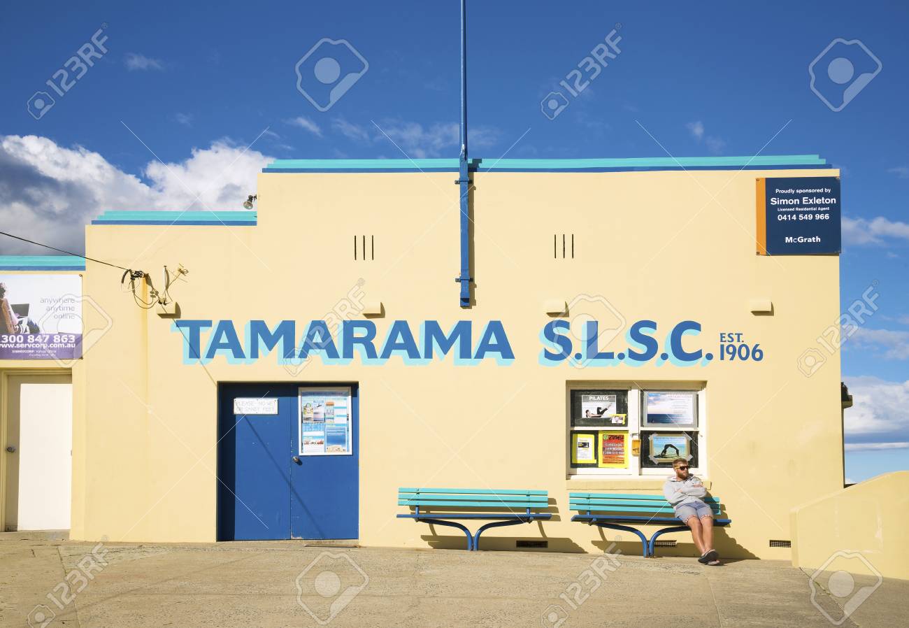Tamarama Beach Lifesavers Club Building In Bondi Sydney Australia Stock Photo Picture And Royalty Free Image Image