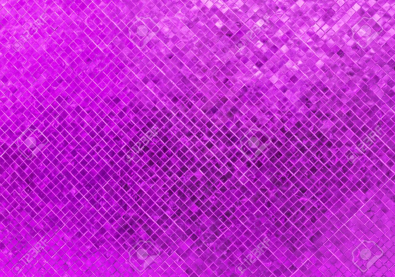 El Abstracto De Lujo De Color Purpura De Pared De Suelo De
