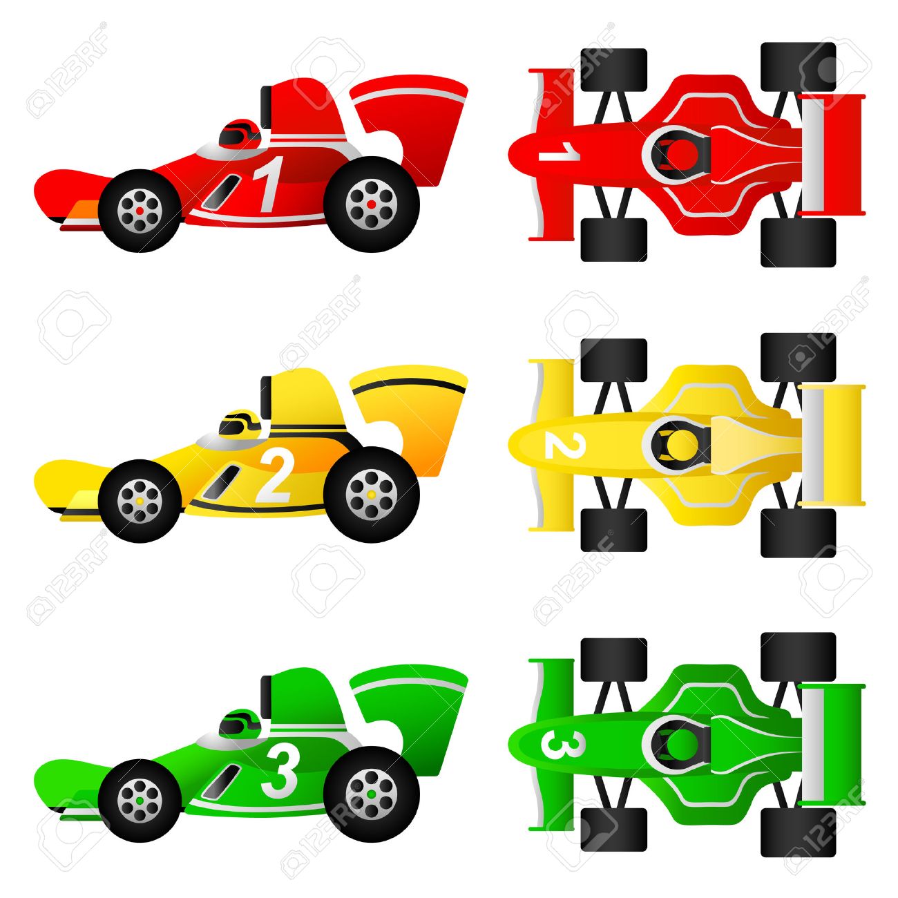 race car set