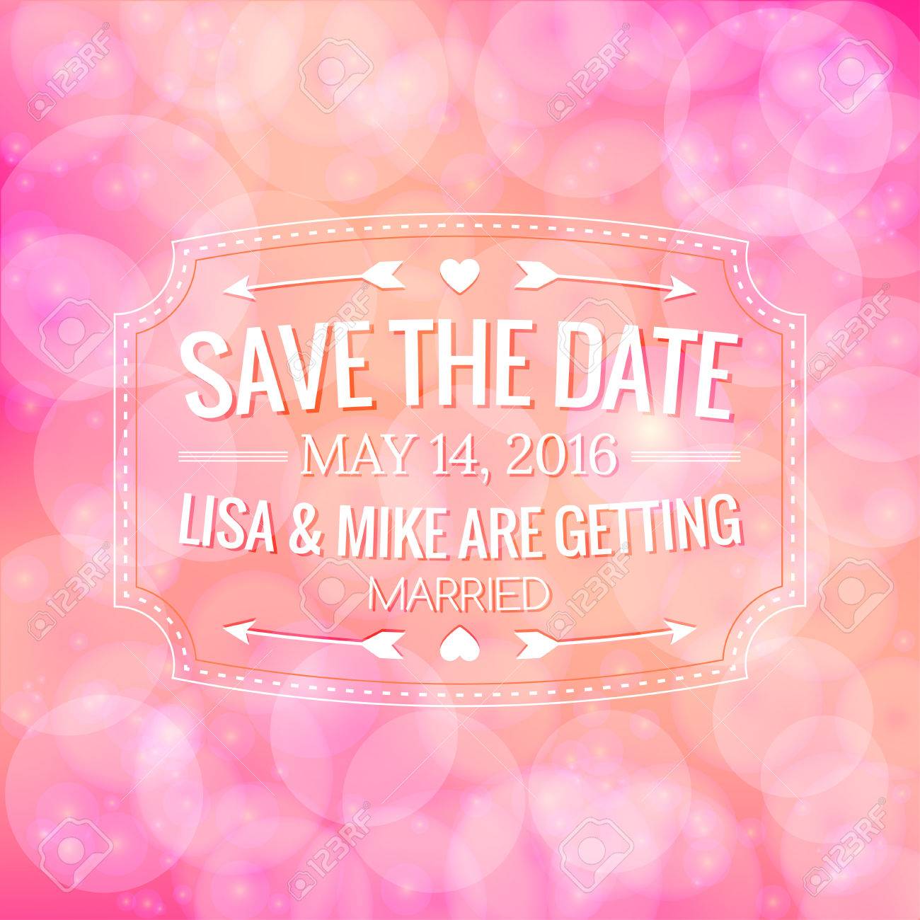 save the date rosa