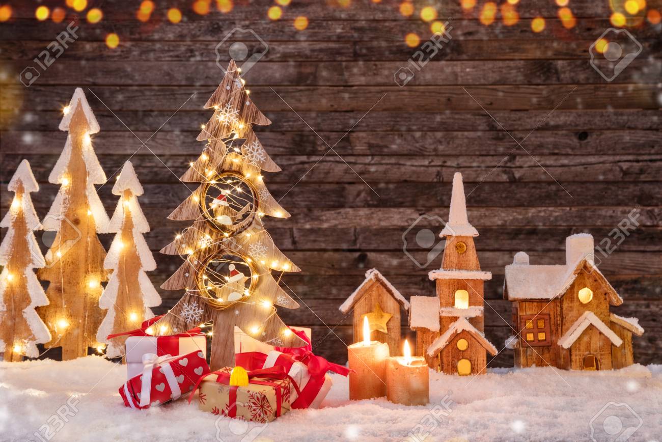 holidays background with illuminated