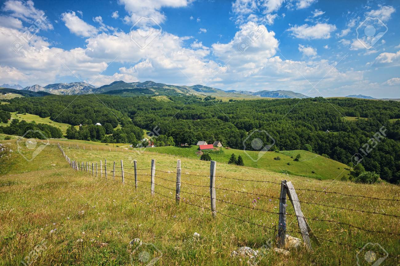 serene view of landscape in durmitor national park montenegro banco