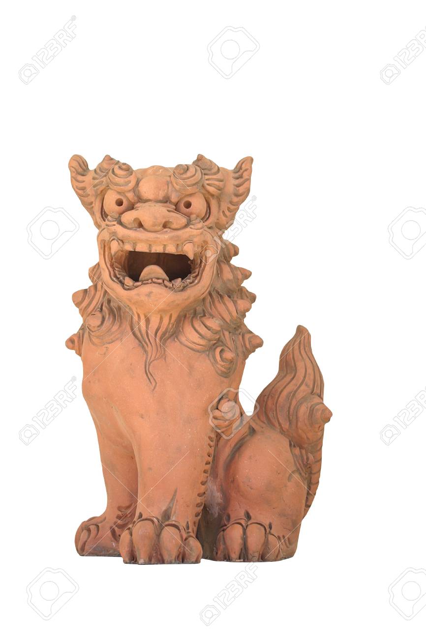Shisa Okinawan Lion Statues Used As Talisman Against Evil Stock Photo Picture And Royalty Free Image Image