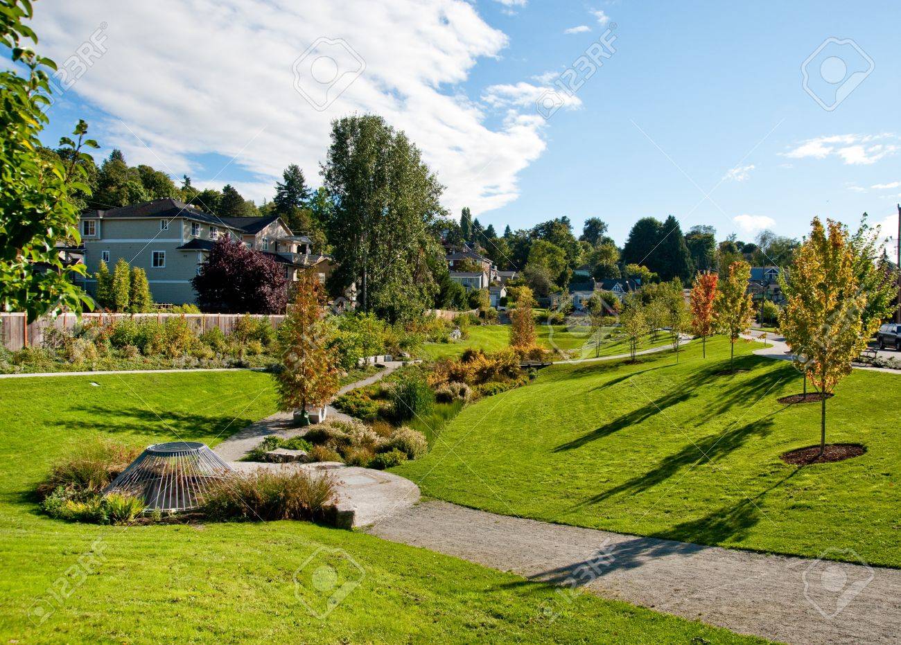 Neighborhood park in Seattle - 10986132 Neighborhood park in Seattle - 10986132