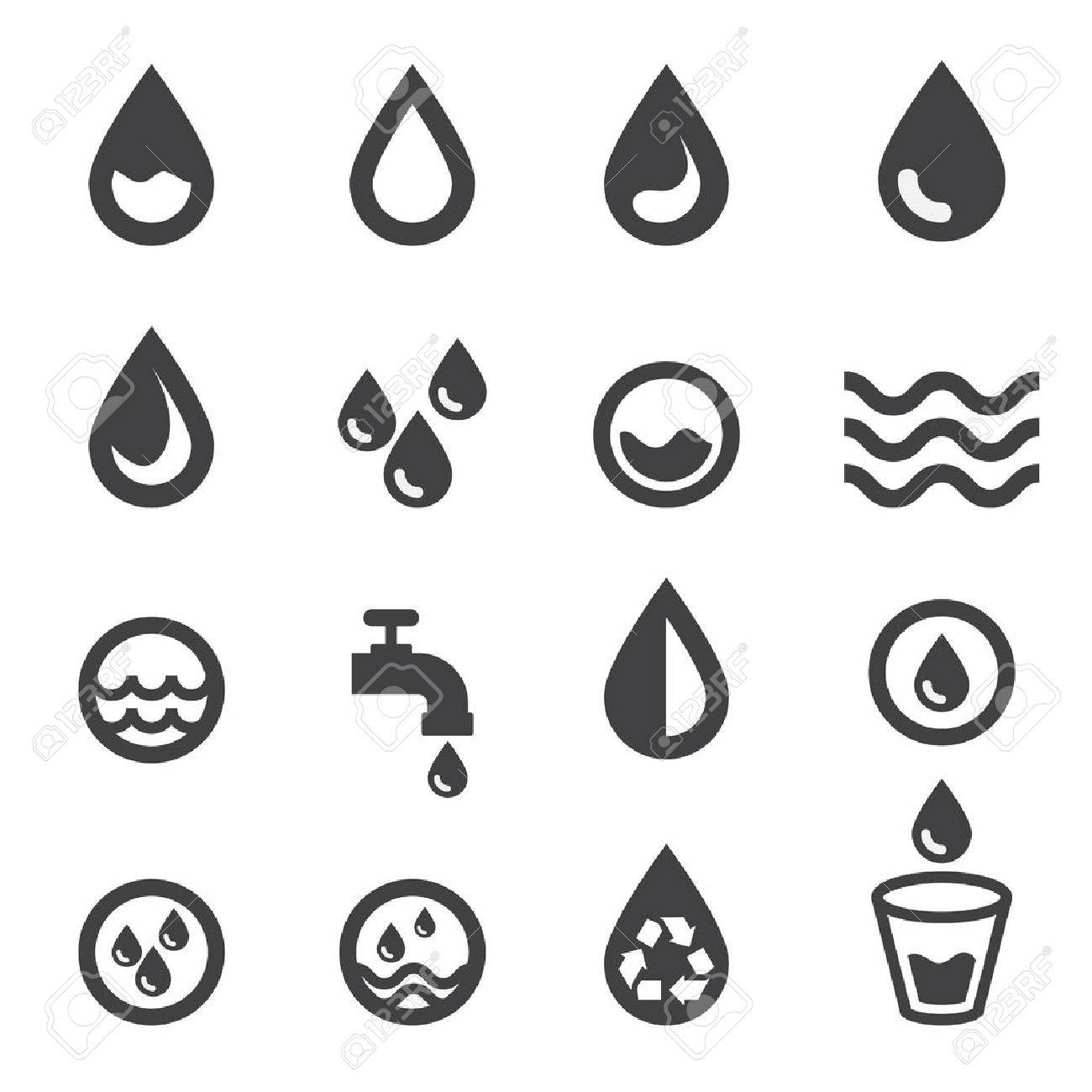 Water Icon Royalty Free Cliparts Vectors And Stock Illustration Image 37040993