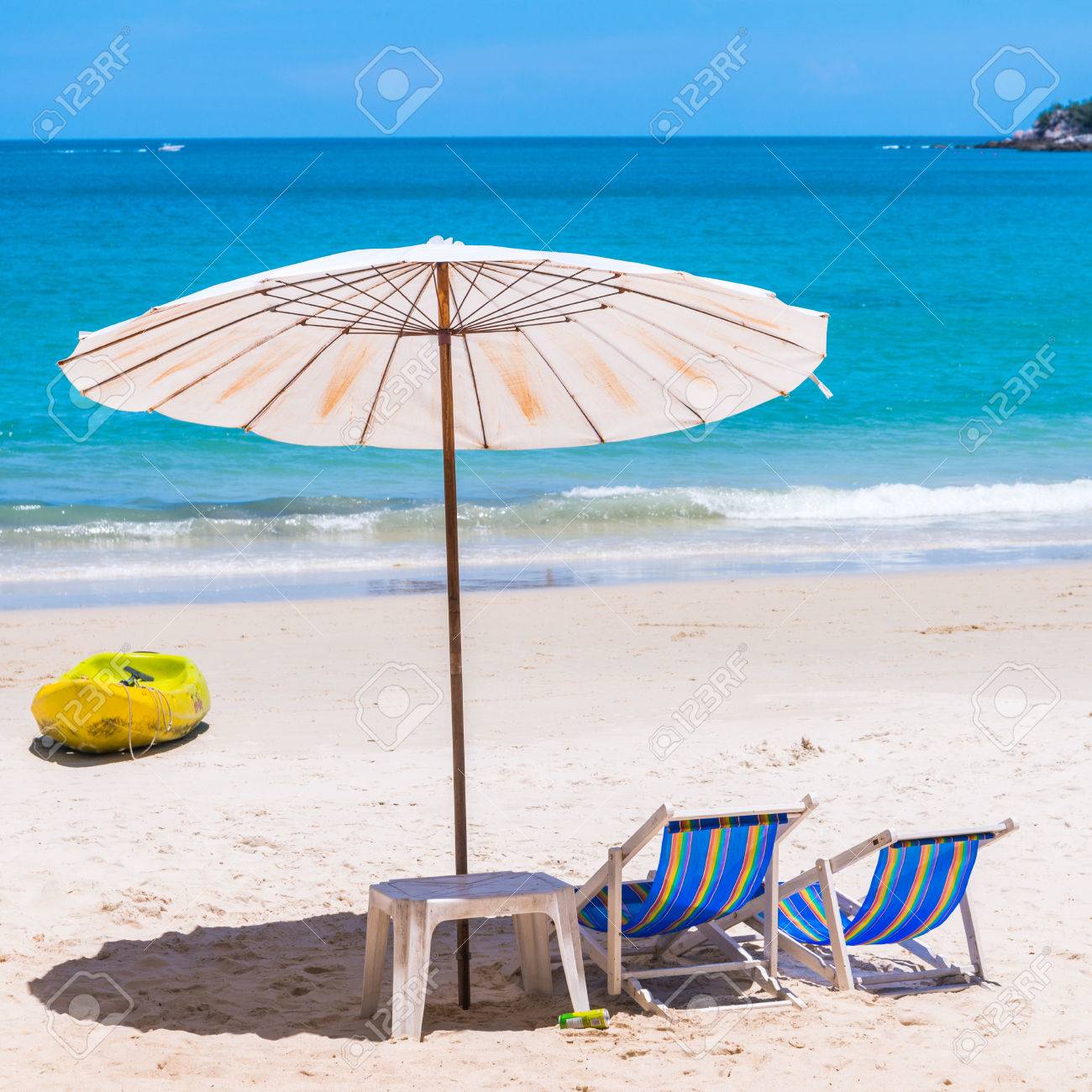 Liegestuhl Mit Sonnenschirm Strand sdatec.com