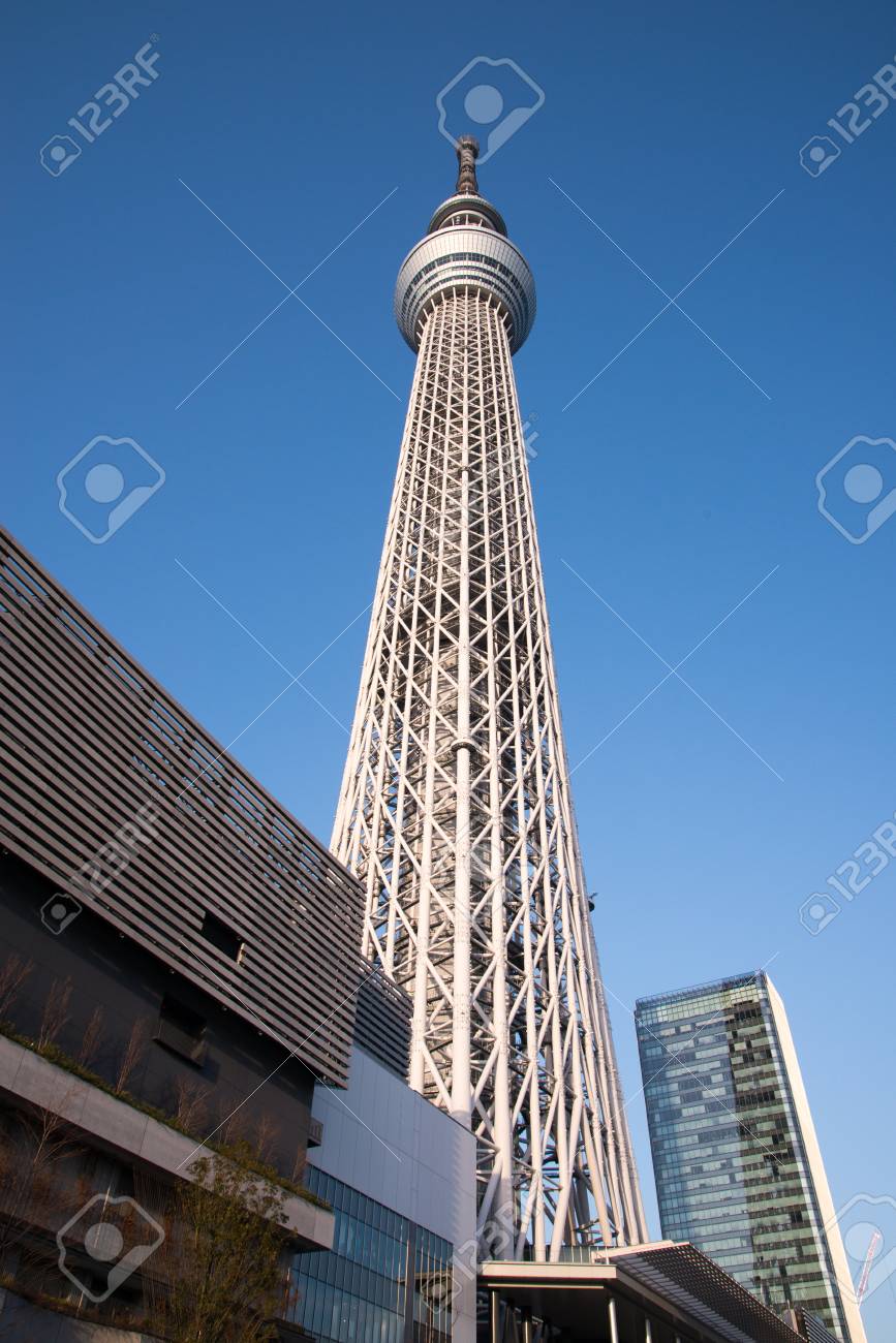 東京スカイツリー電波塔 の写真素材 画像素材 Image