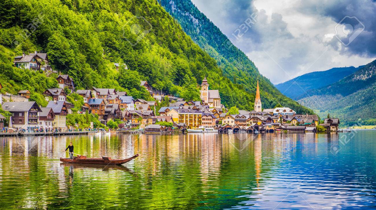 Resultado de imagen de lago Hallstatt