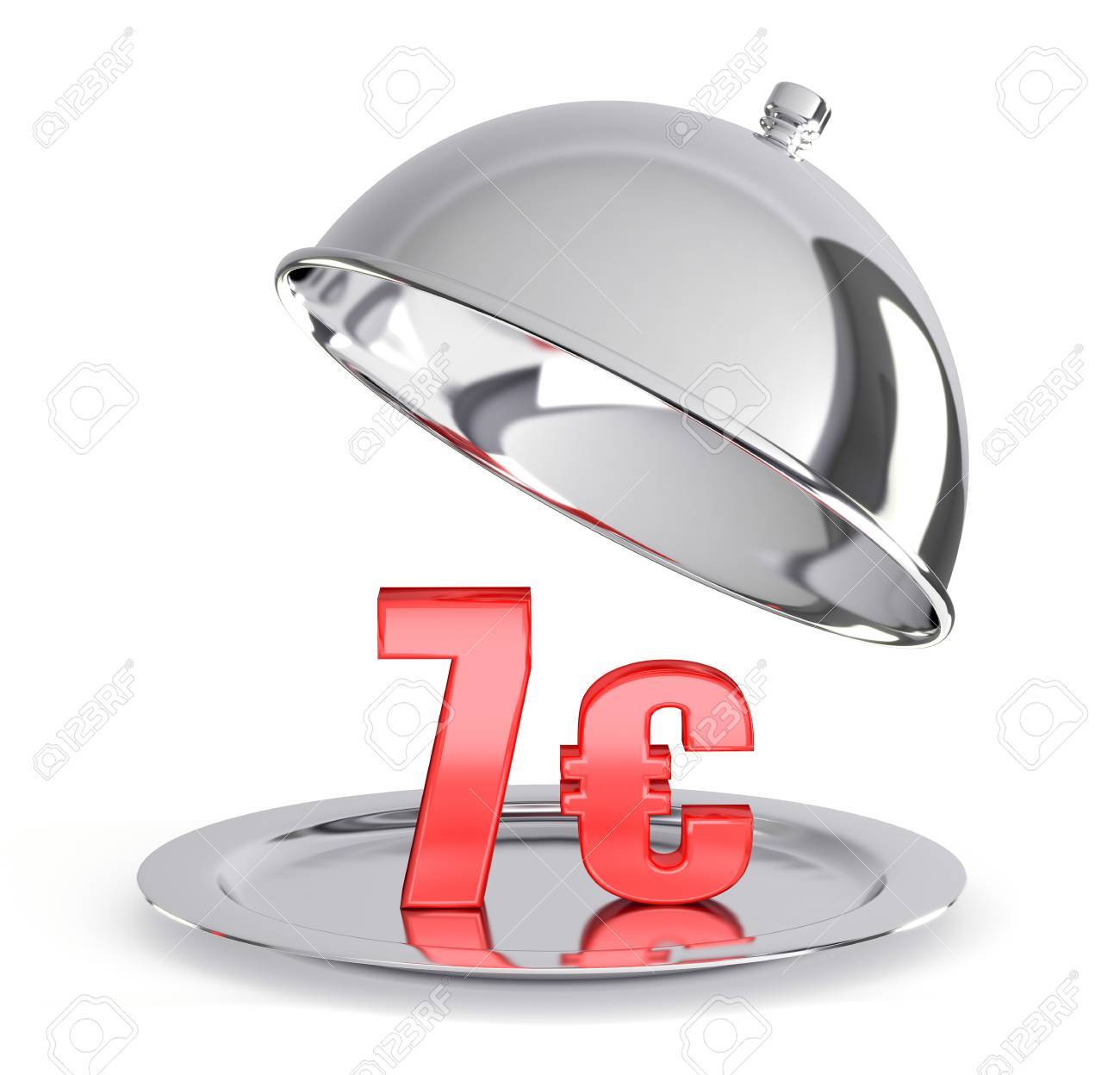 日替わりメニュー 7 ユーロ の写真素材 画像素材 Image