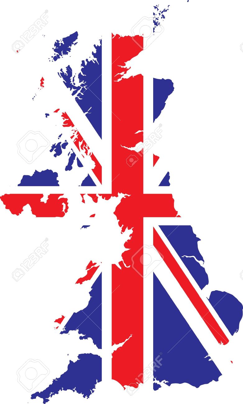 map of britain royalty free cliparts vectors and stock