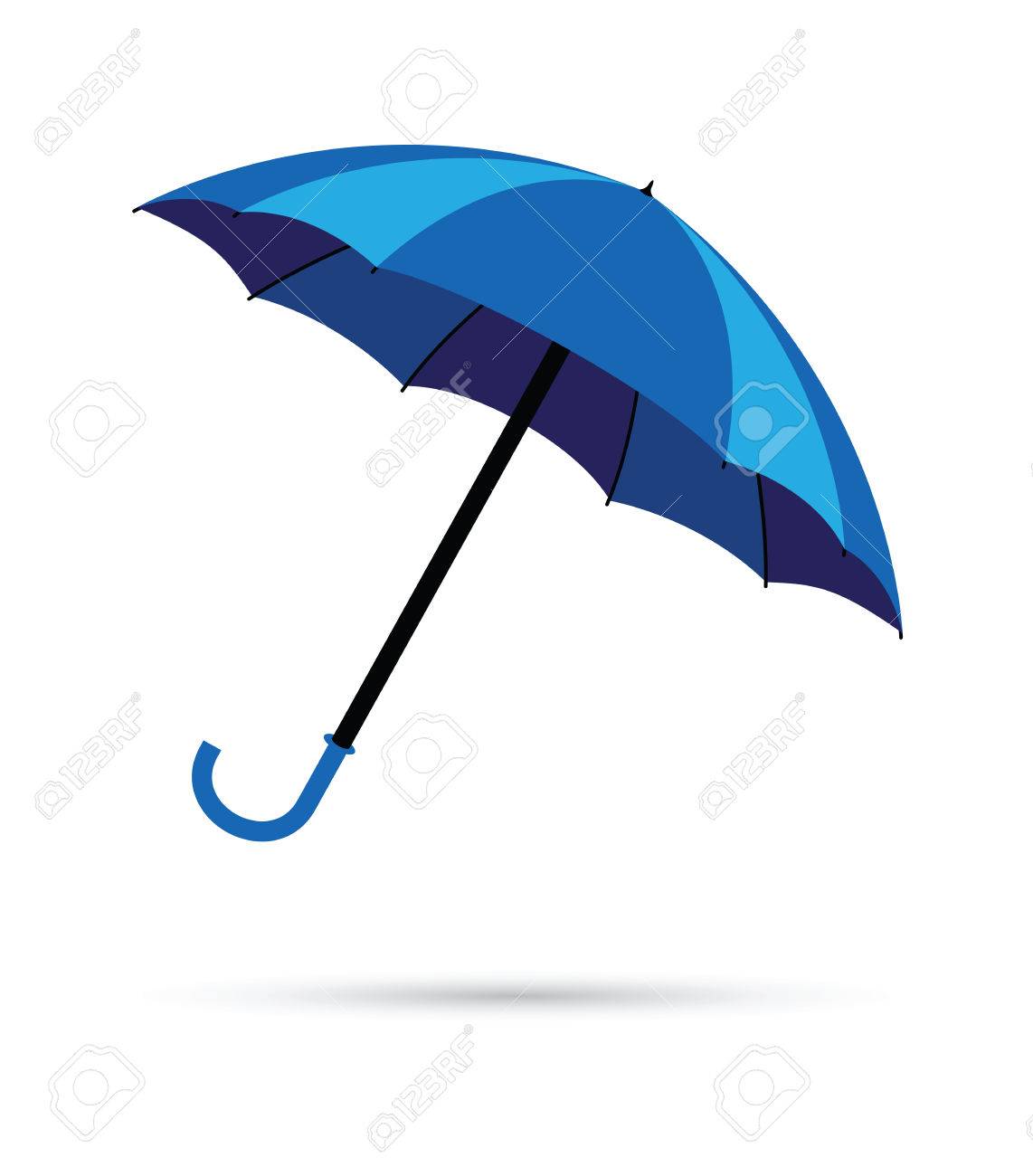 Blue Umbrella Rain Background Royalty Free Cliparts Vectors And Stock Illustration Image 55949857