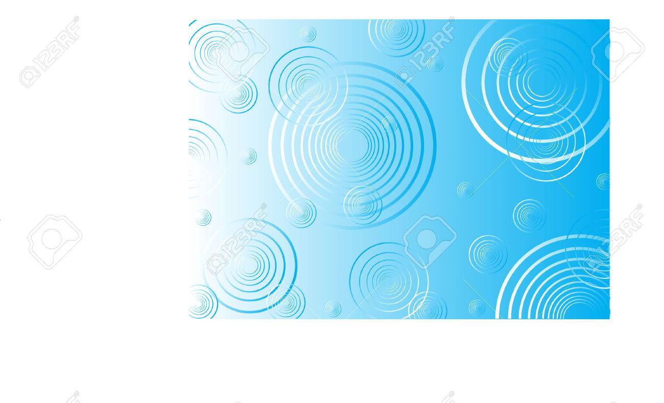 水の波紋 のイラスト素材 ベクタ Image