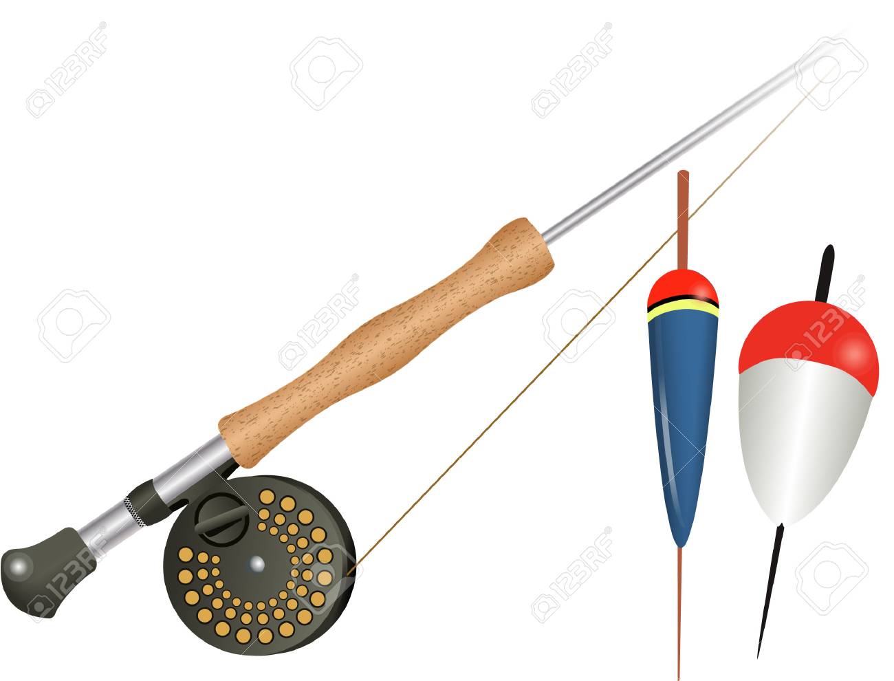 fishing pole floats