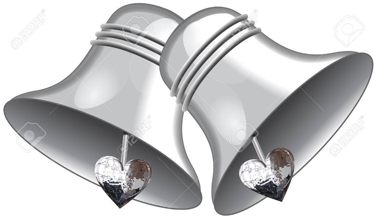 銀の鈴のイラスト素材 ベクタ Image 29084924