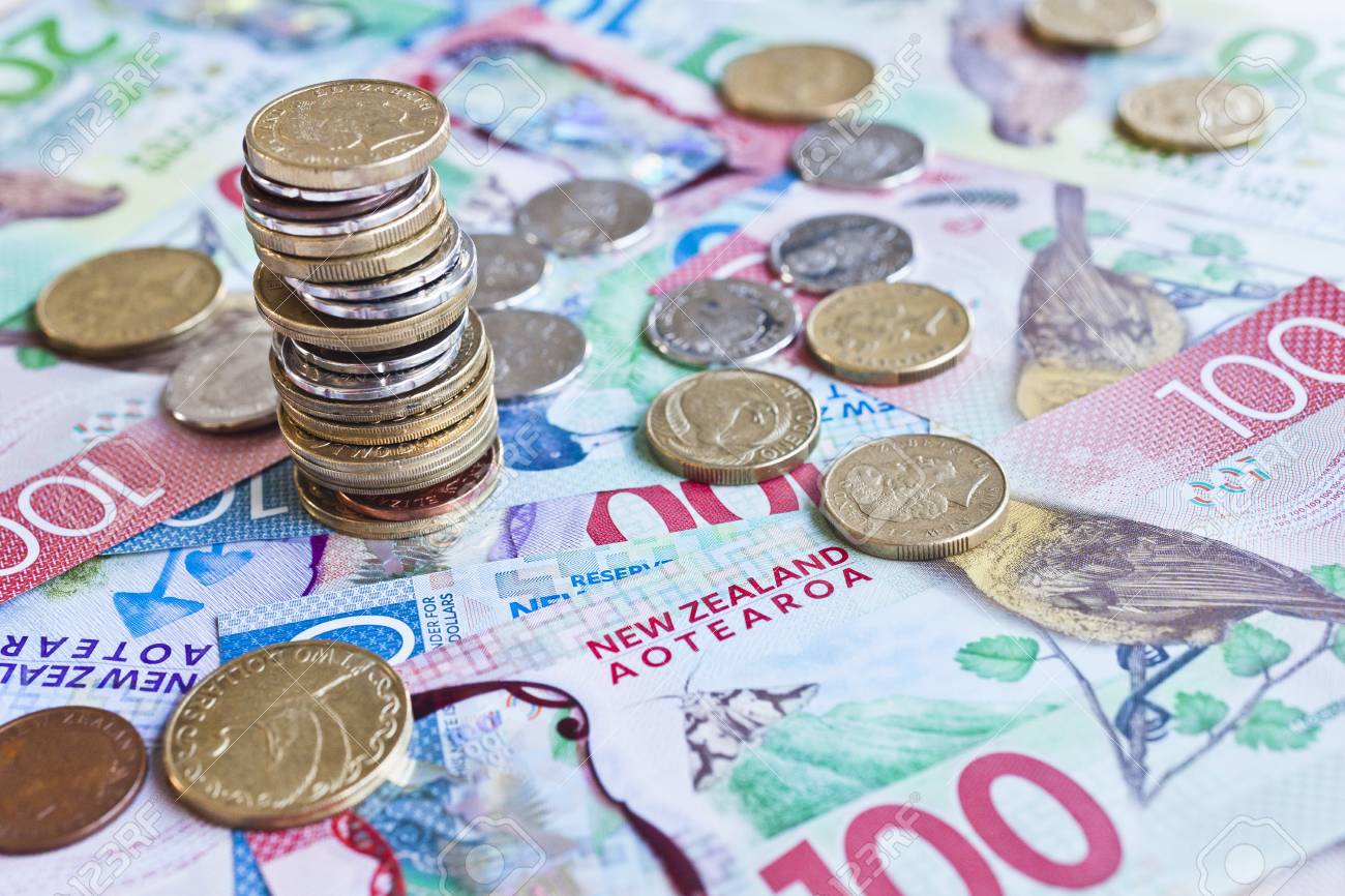 New Zealand Cash Money Or Currency Notes And Coins Stock Photo Picture And Royalty Free Image Image