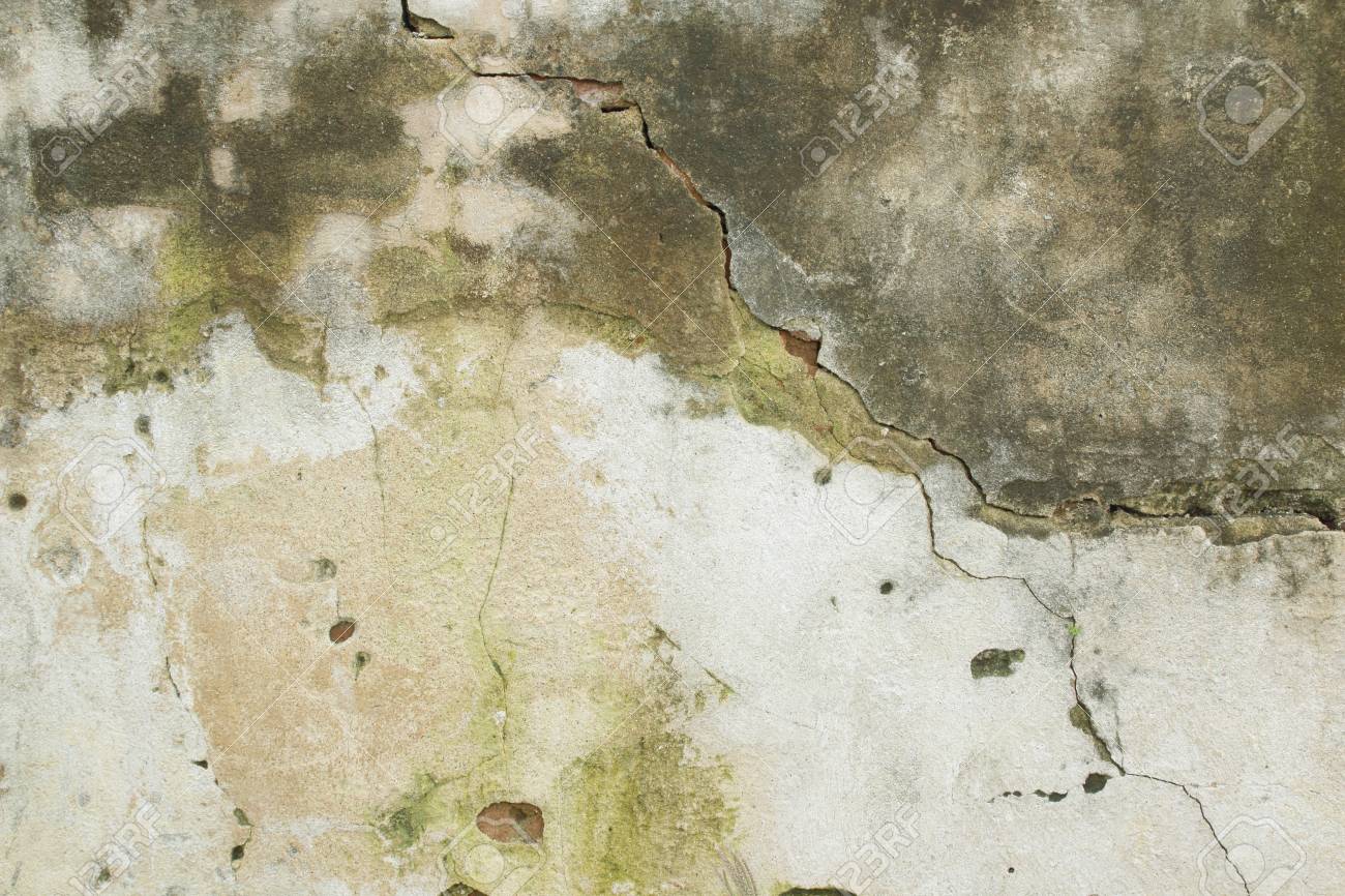 cracked concrete vintage wall background old wall stock photo