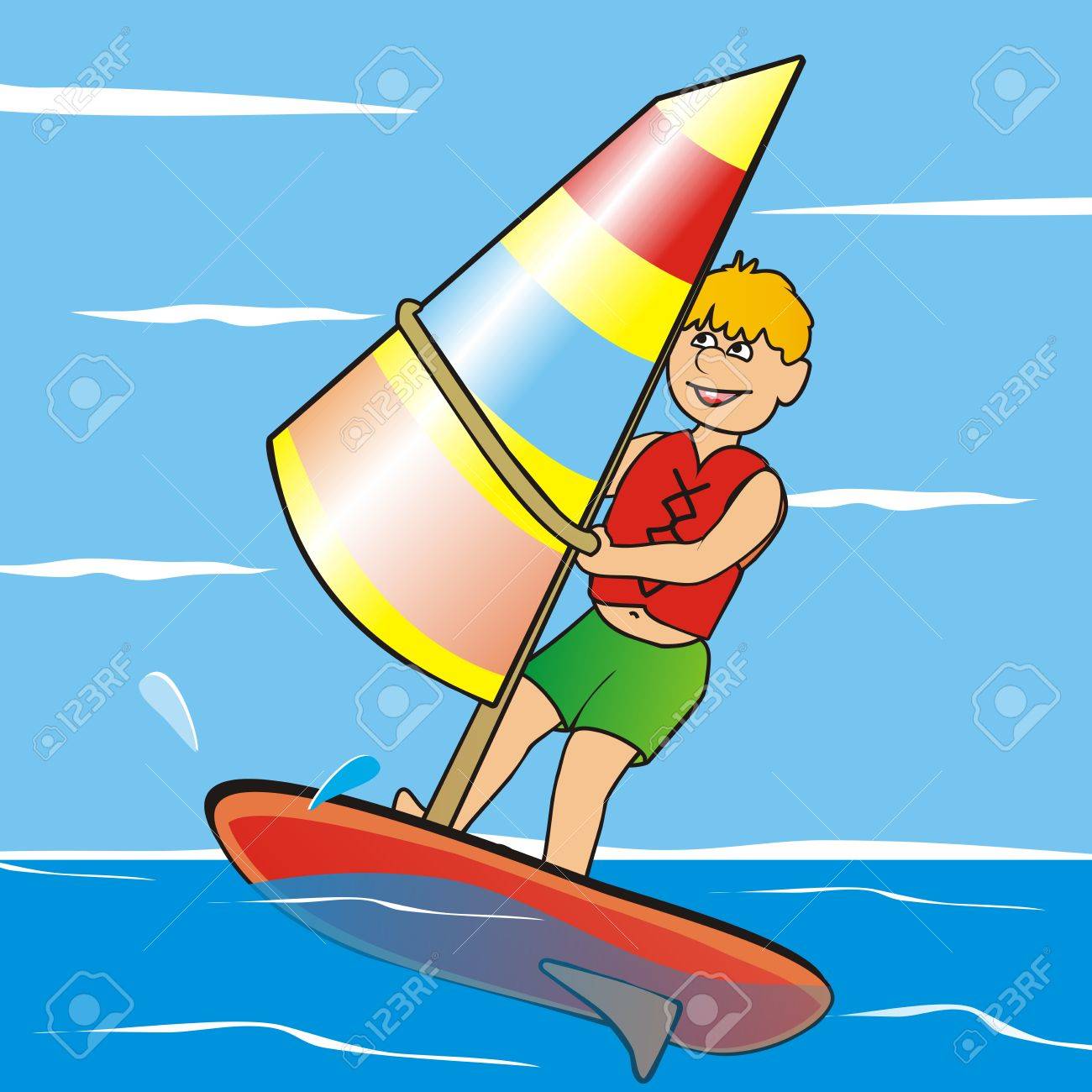 Windsurfing Royalty Free SVG, Cliparts, Vectors, and Stock Illustration.  Image 28456228., image size:1300x1300