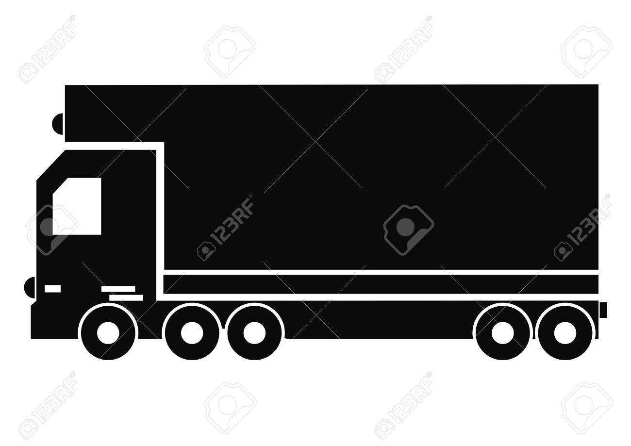 大型トラックのイラスト素材 ベクタ Image 30176985