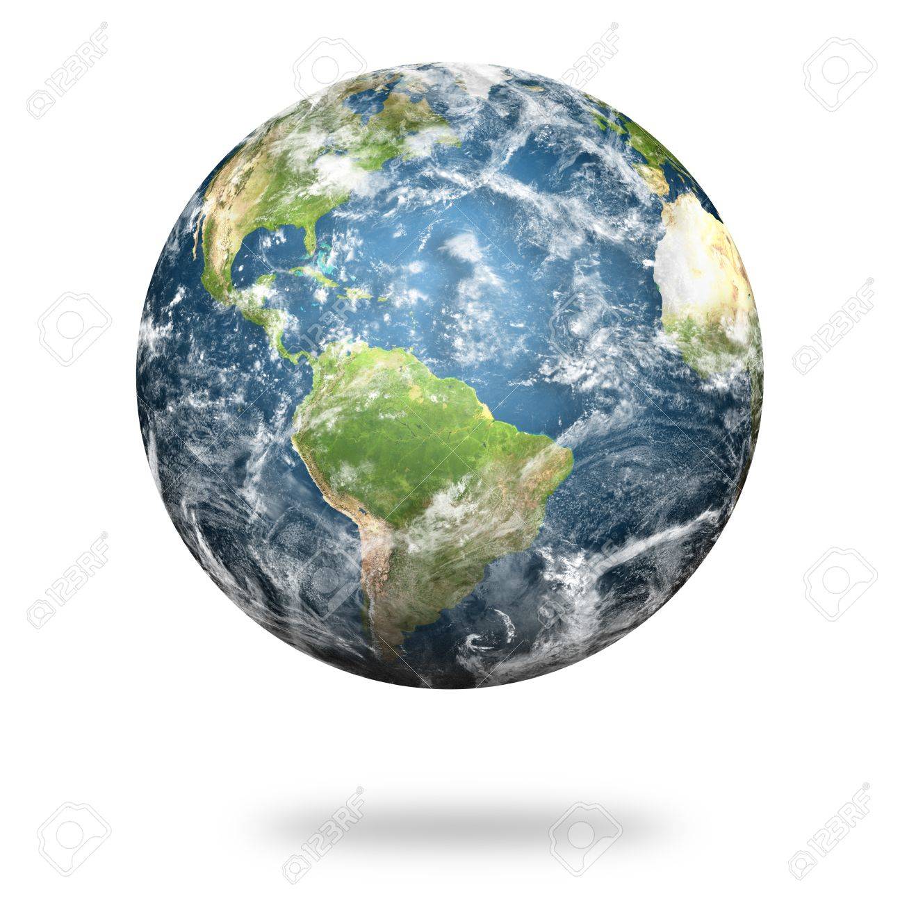 Hohe Auflosung Planet Erde Auf Weissem Hintergrund Elemente Dieses Bildes Von Der Nasa Eingerichtet Lizenzfreie Fotos Bilder Und Stock Fotografie Image 19868540