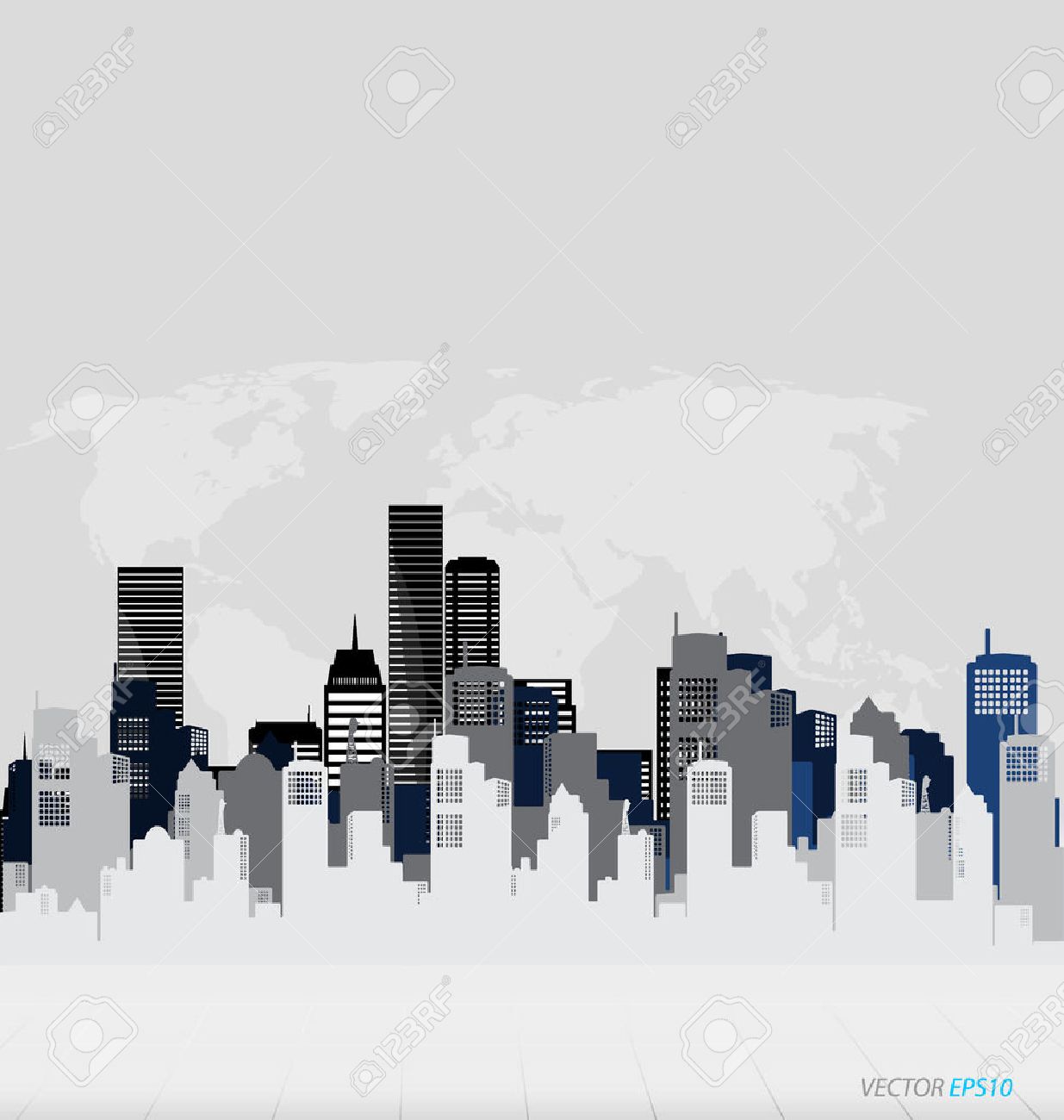 Creative building design template, for your company, vector illustration - 44865001 Creative building design template, for your company, vector illustration - 44865001