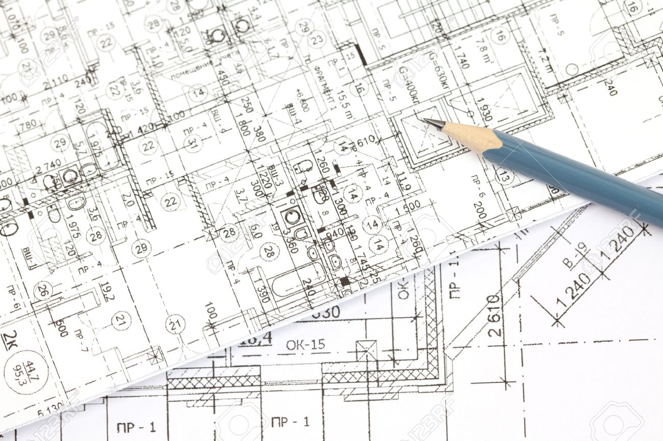 Architectural Drawing Background background of the architectural drawings and pencil stock photo Architectural Drawing Background background of the architectural drawings and pencil stock photo