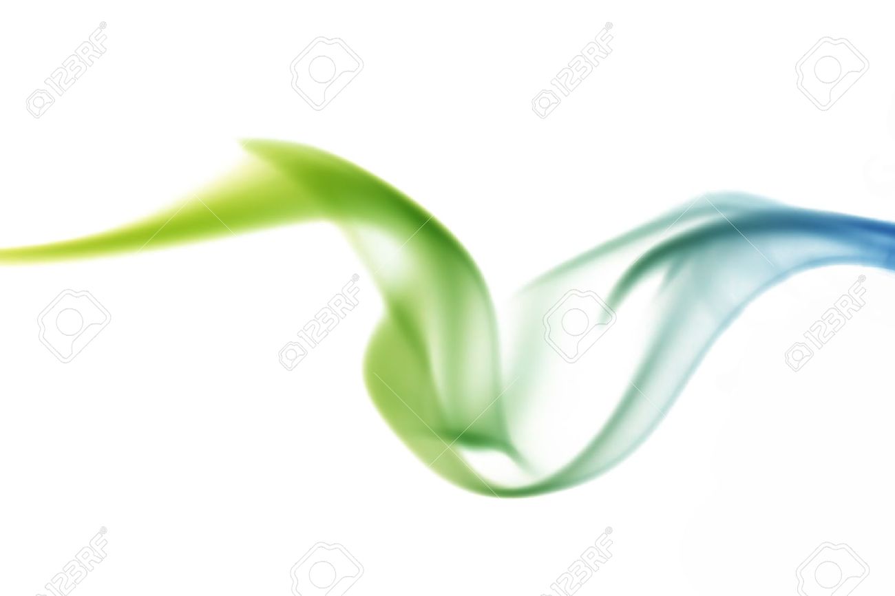 wave and smoke of different colors isolated on white - 13710590 wave and smoke of different colors isolated on white - 13710590