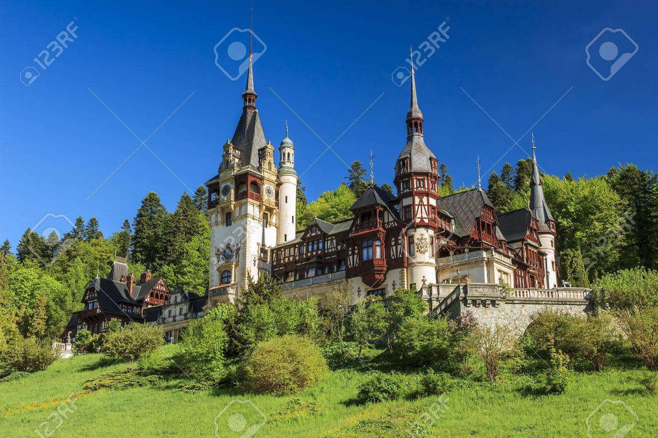 Beautiful royal Peles castle,Sinaia,Romania - 19686473 Beautiful royal Peles castle,Sinaia,Romania - 19686473