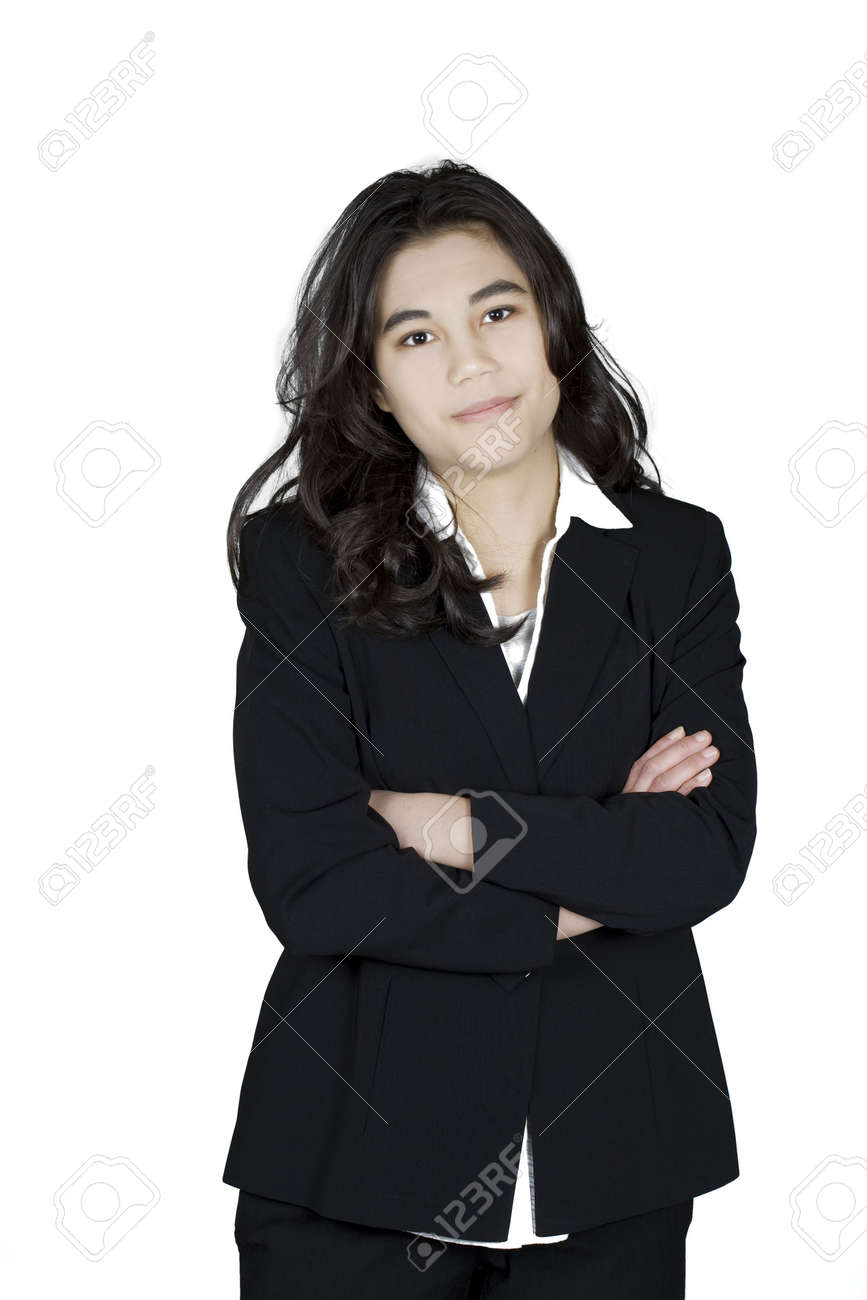 girl business suit