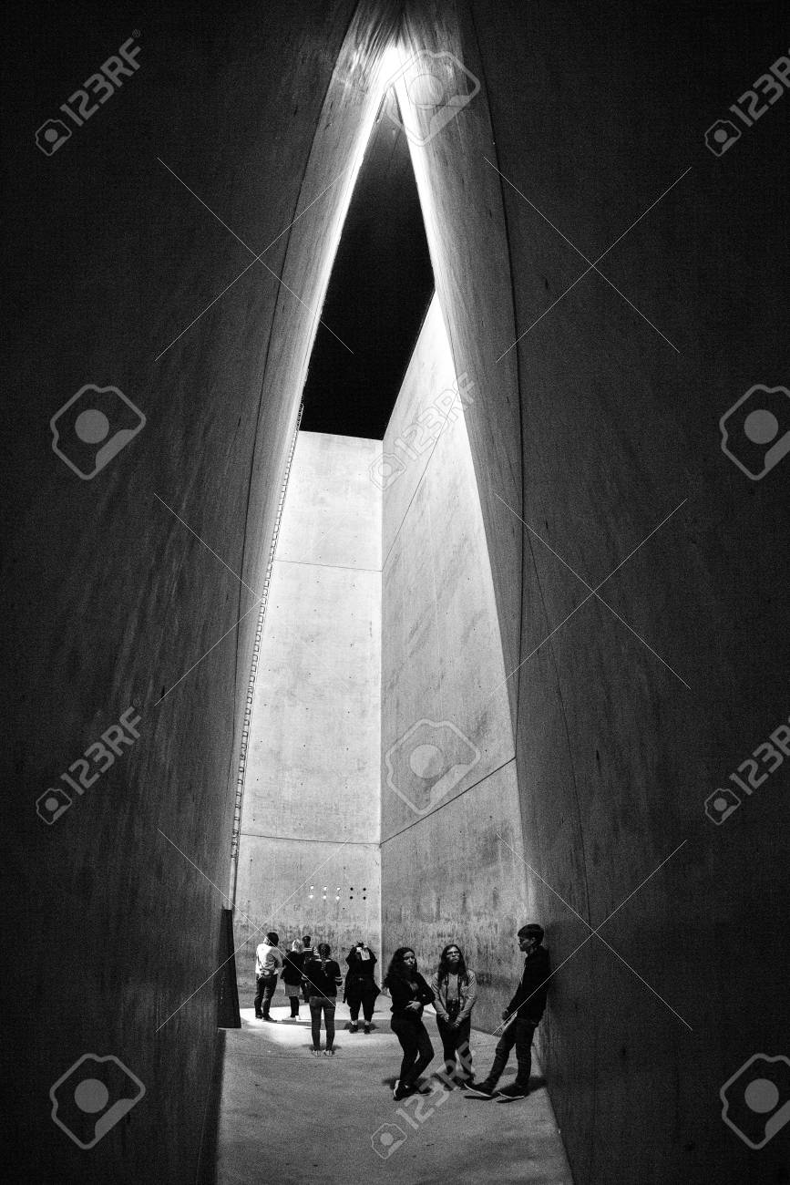 Berlin Germany April 9 Holocaust Tower In Jewish Museum On Stock Photo Picture And Royalty Free Image Image 79364472