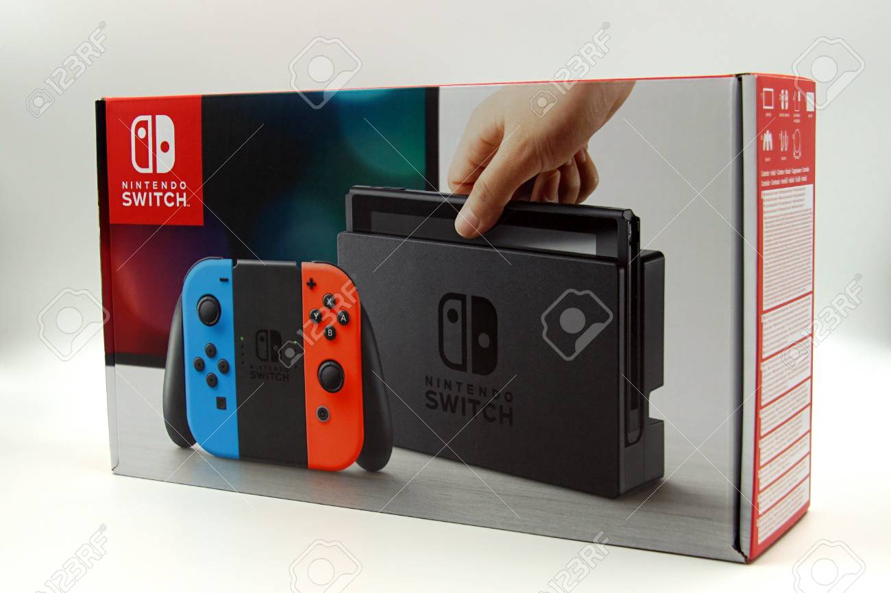 Amsterdam, The Netherlands - November 20, 2018: Nintendo Switch