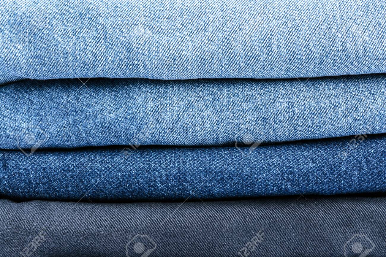 blue frayed jeans