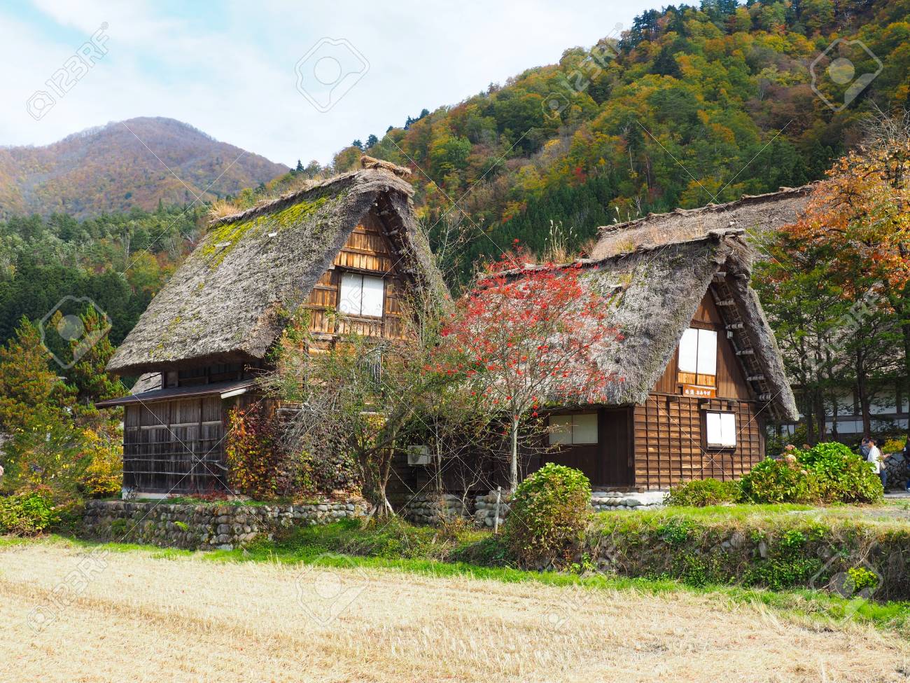 Shirakawa Go, Japan, 2015. Einer Der Vielen Häuser In Shiragawa Go ... Shirakawa Go, Japan, 2015. Einer Der Vielen Häuser In Shiragawa Go ...