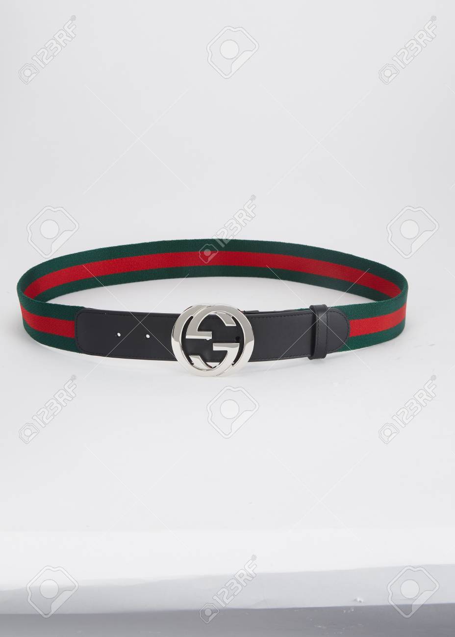 gucci stretch belt black