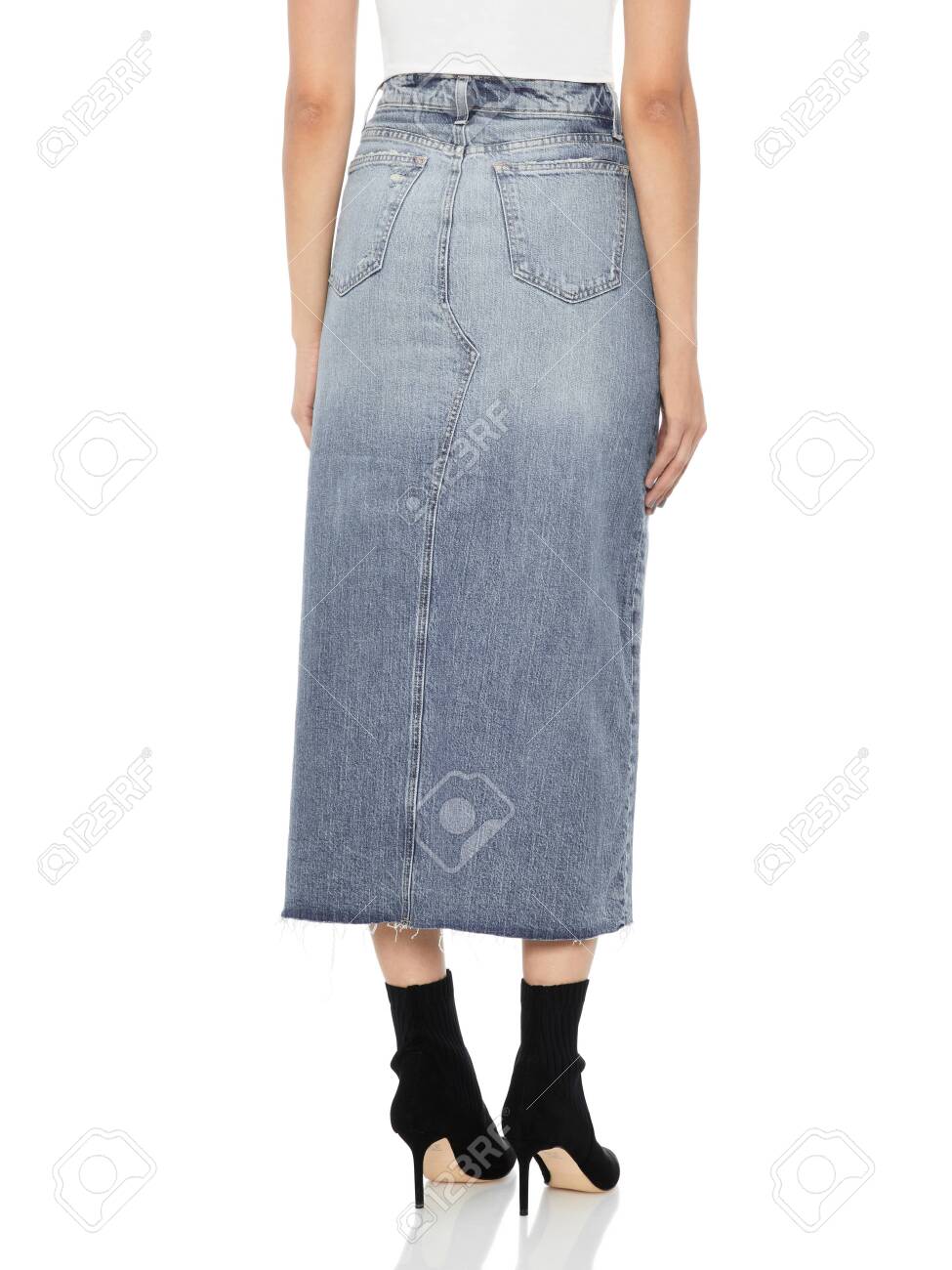 skirt long jeans