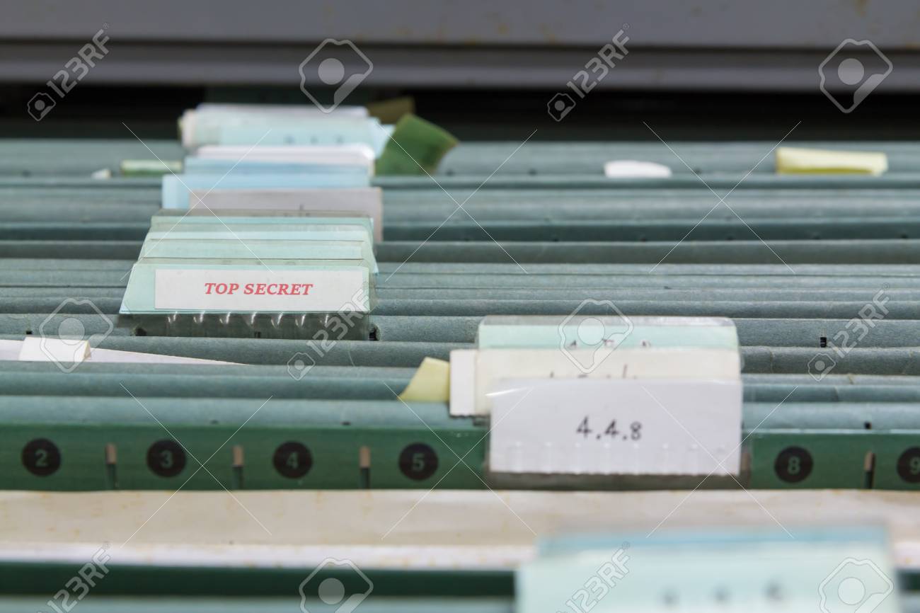 File Folders In A Filing Cabinet Stock Photo Picture And Royalty Free Image Image 49667718