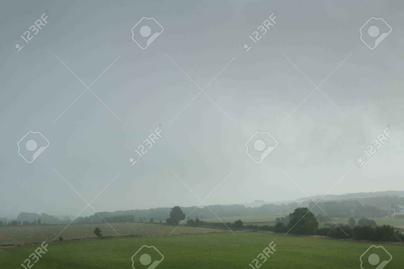 フィールドの表示し イギリス コッツウォルズの風景 の写真素材 画像素材 Image