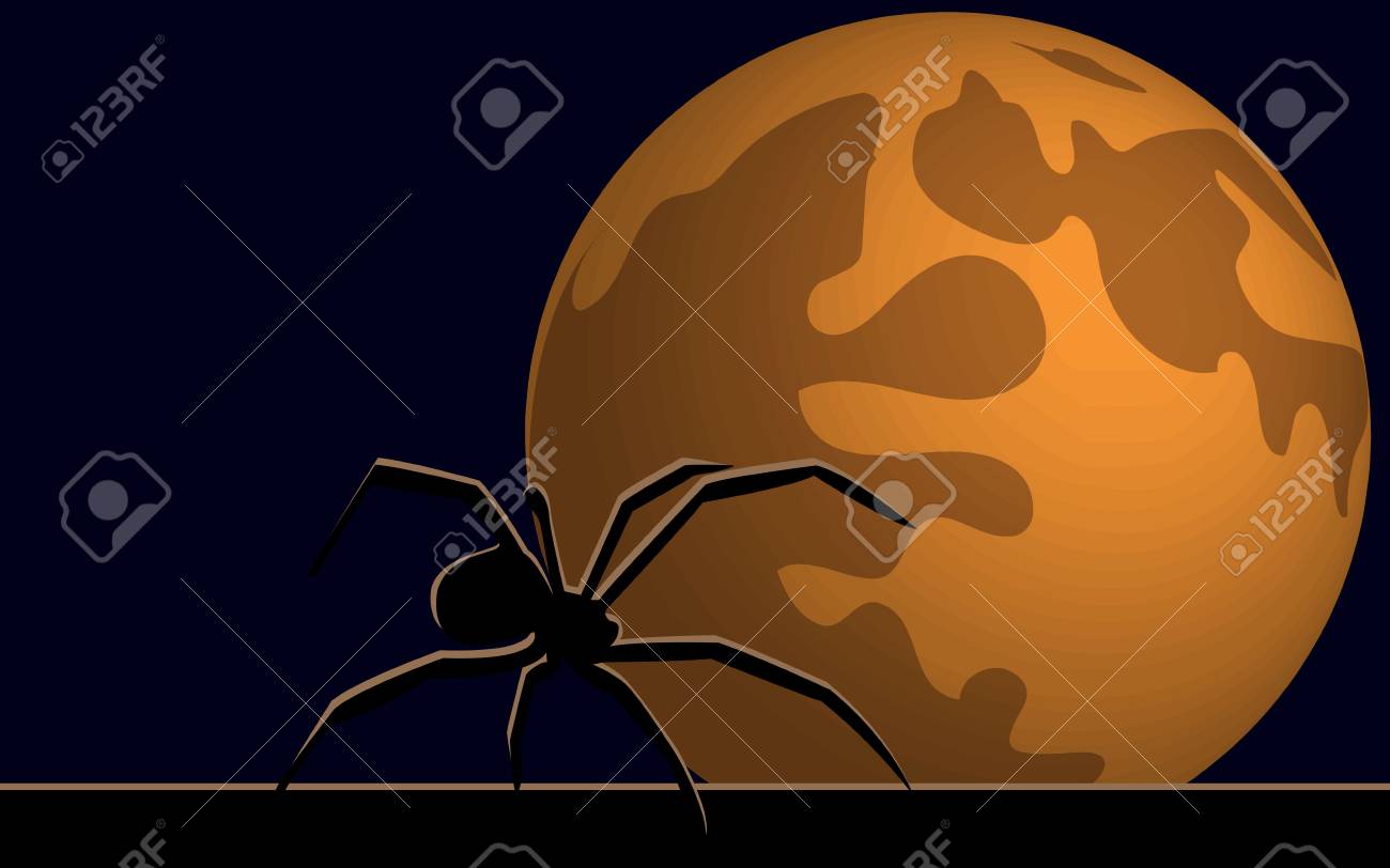 Wallpaper Halloween Moon Spider Vector Royalty Free Cliparts Vectors And Stock Illustration Image 6312 Wallpaper Halloween Moon Spider Vector Royalty Free Cliparts Vectors And Stock Illustration Image 6312