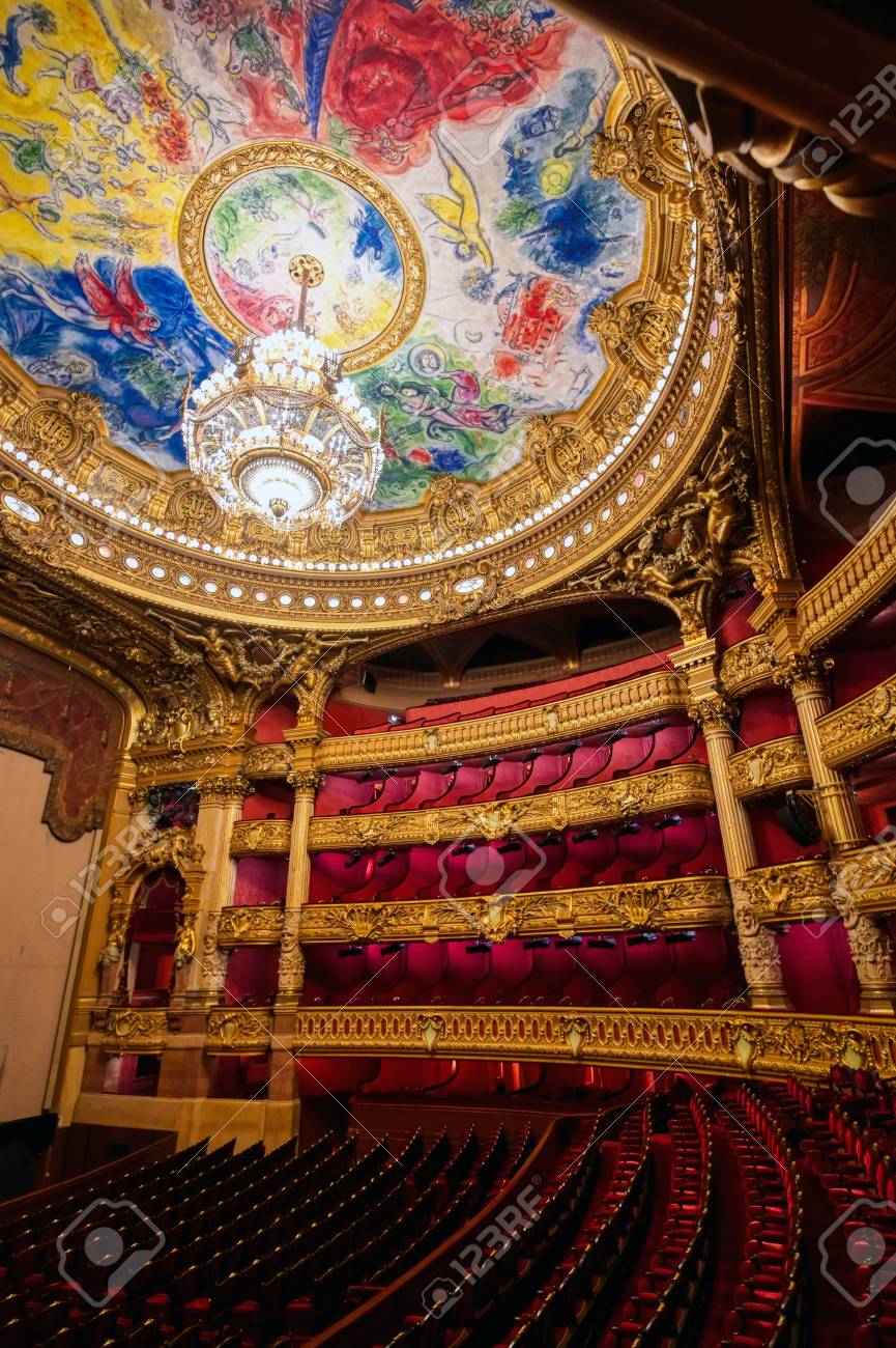 Paris France April 23 2019 The Auditorium Of The Palais