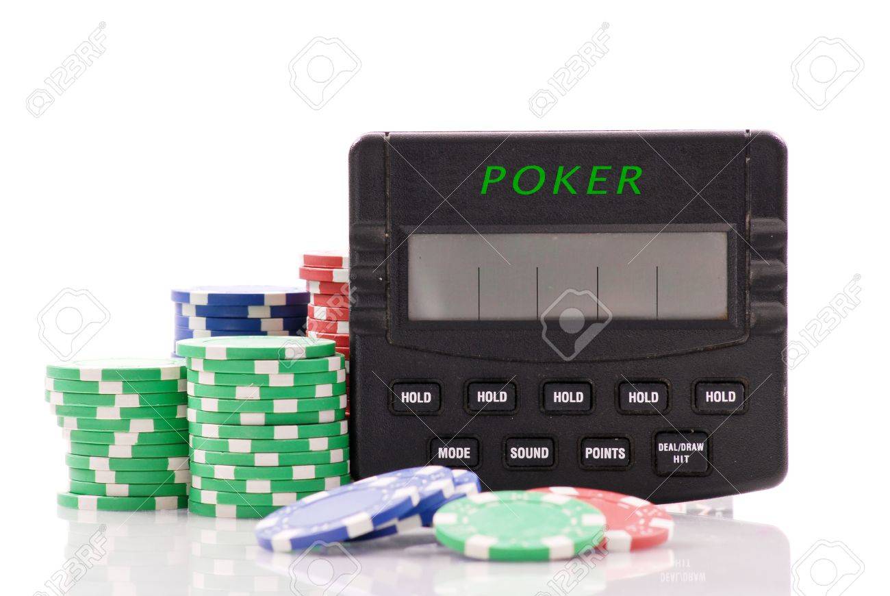 electronic poker game
