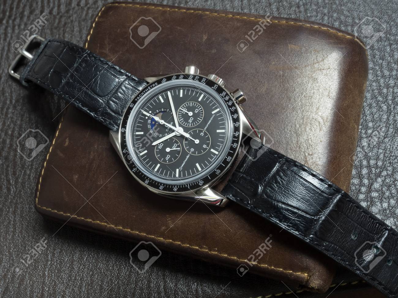 omega alligator strap