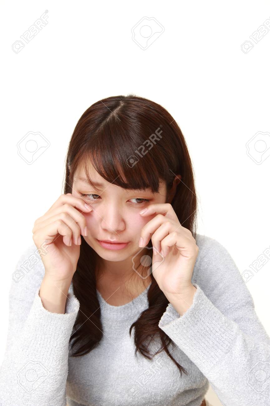 Sad Japanese Woman Stock Photo Picture And Royalty Free Image Image 41013871