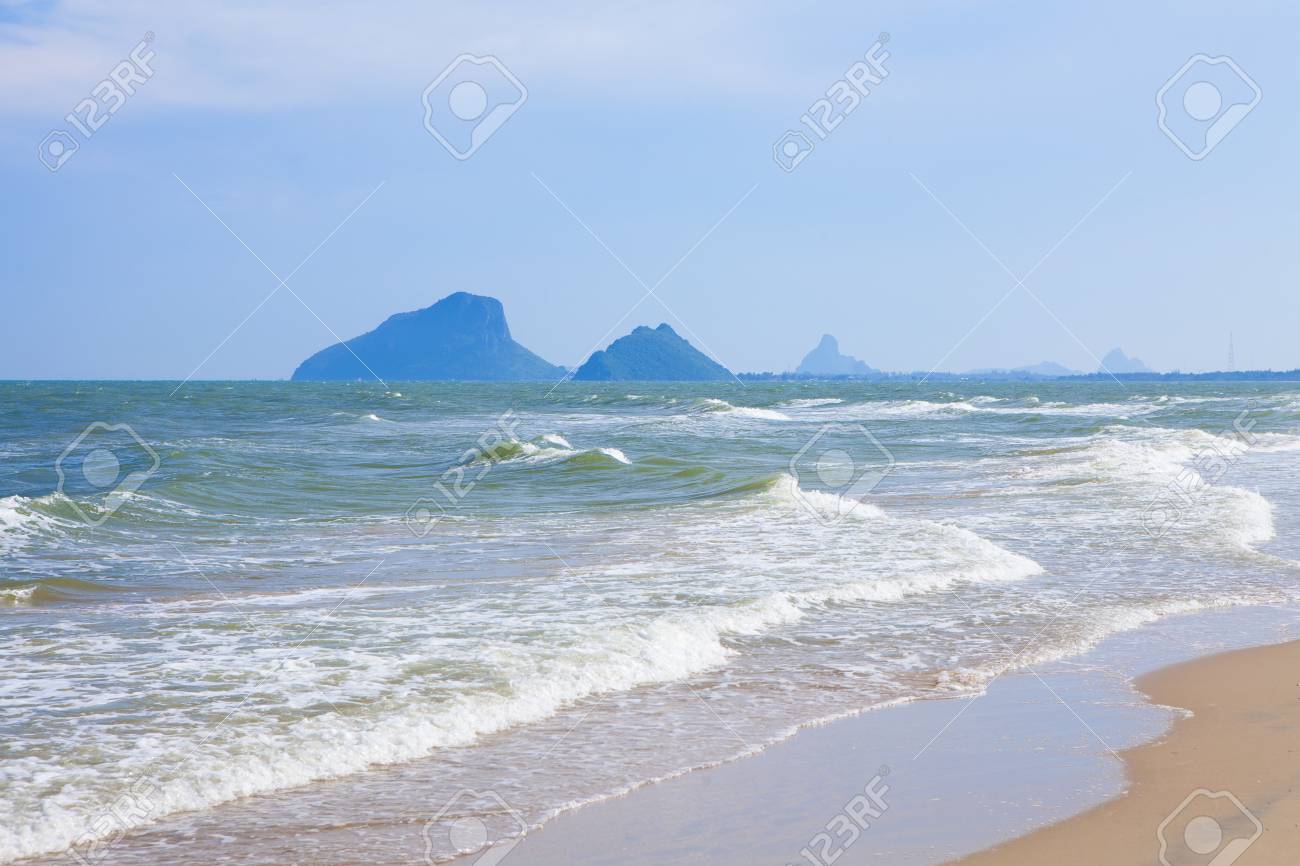 Sam Roi Yod Beach And Dolphin Bay Which Is A Beautiful And Quiet