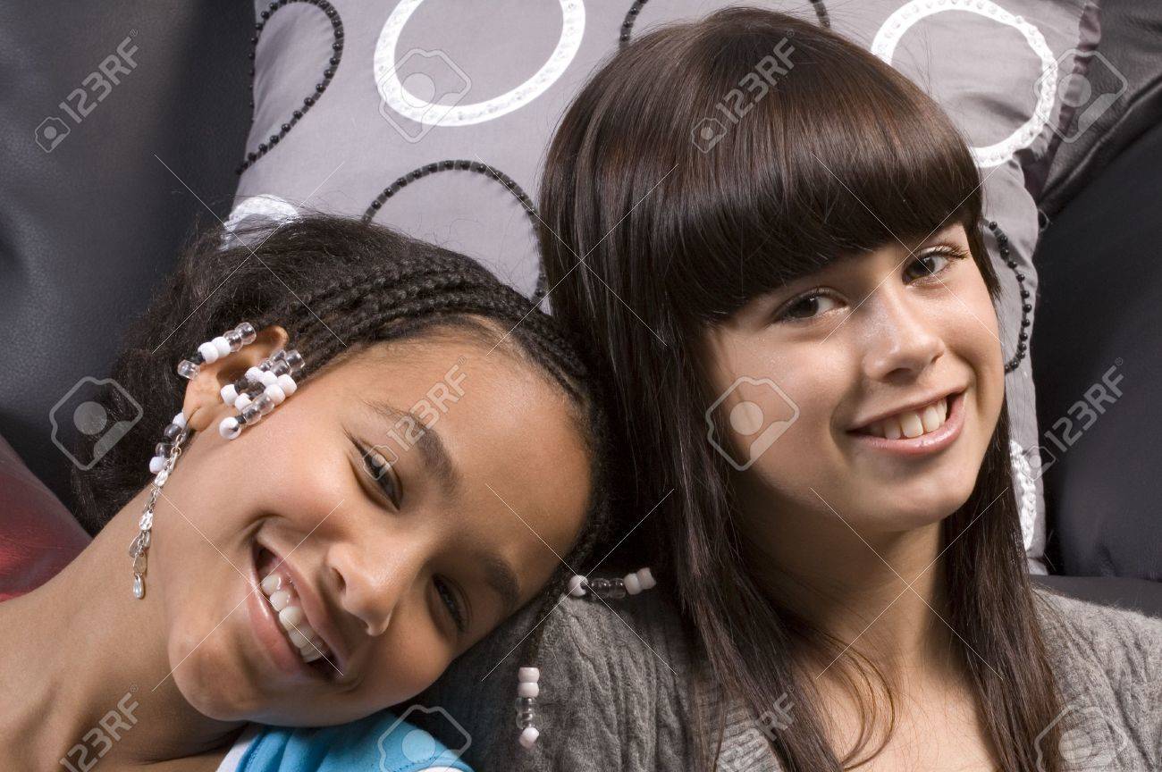 cute african american girl