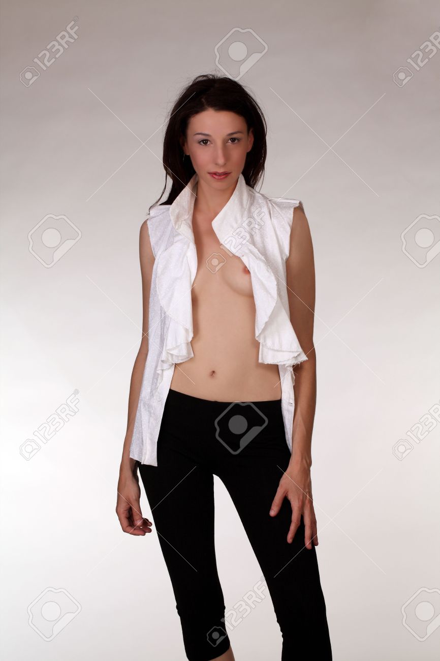 breast open shirt Japanese moga tgp