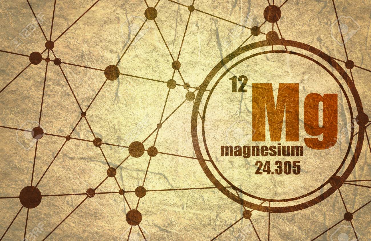Sign chemical atomic.. Magnesium with and number element. atomic