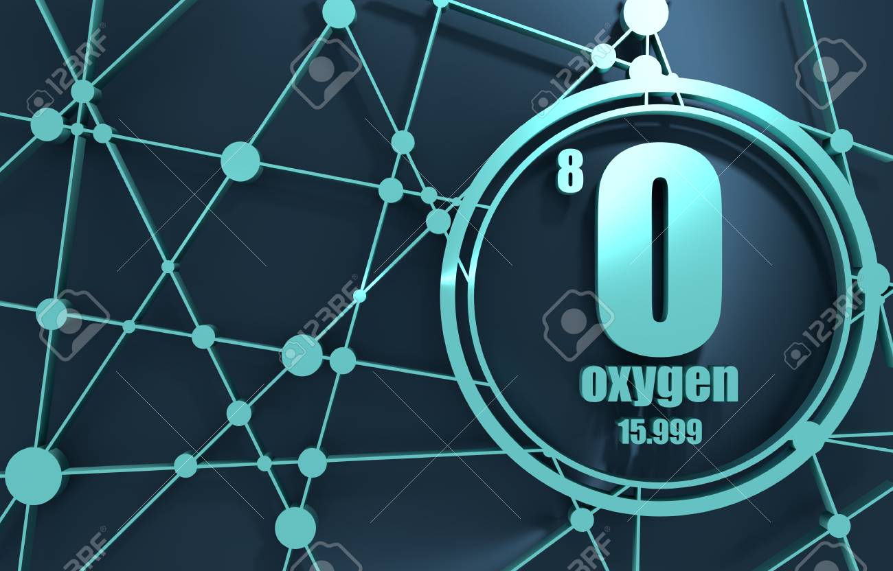 weight... Oxygen atomic and chemical element. with number atomic Sign